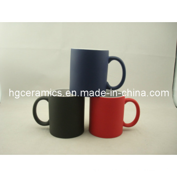 Tasse de changement de couleur de 11 oz, tasse magique de couleur